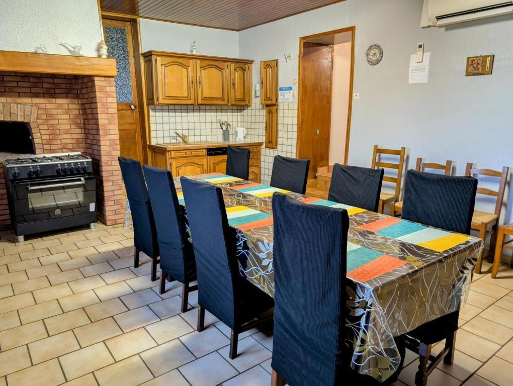 La Ferme Des Pierrettes Villa Menneville Exteriör bild