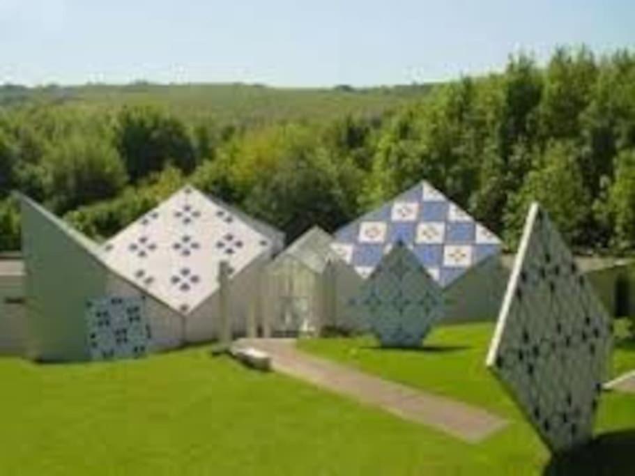 La Ferme Des Pierrettes Villa Menneville Exteriör bild