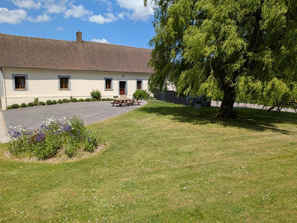 La Ferme Des Pierrettes Villa Menneville Exteriör bild
